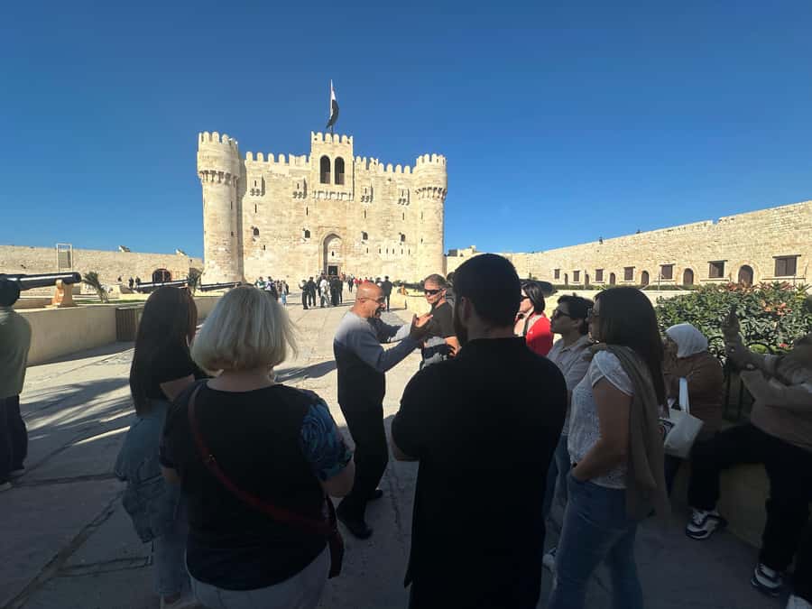 From Cairo: Historical Alexandria Shared Day Tour with Lunch - Library of Alexandria: a quick outside view