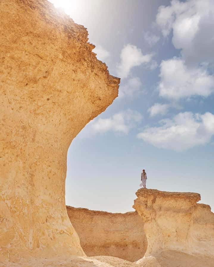 From Doha: Culture & History Qatar Tour to the North & West - Zekreet and western Qatar’s strange rock shapes