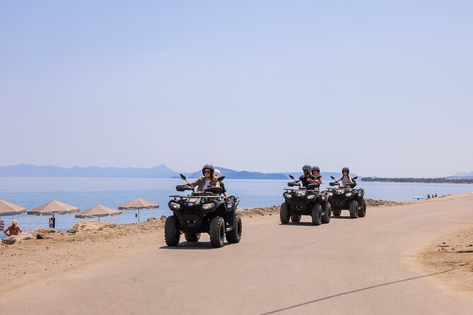 From Kolymbari: Ancient Diktyna & Hidden Beach Quad Safari - Starting in Kolymbari at 10:30 a.m.
