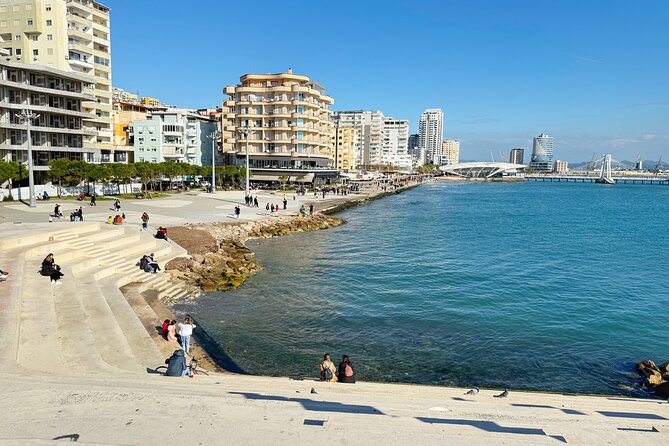 From Tirana: Durres city & Golem beach, Sun & History Day Trip - The Venetian Tower and Durrës fortifications