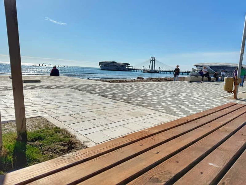 From Tirana: Durres History Trip with Beach or Promenade - King Zog’s villa and the first Adriatic view