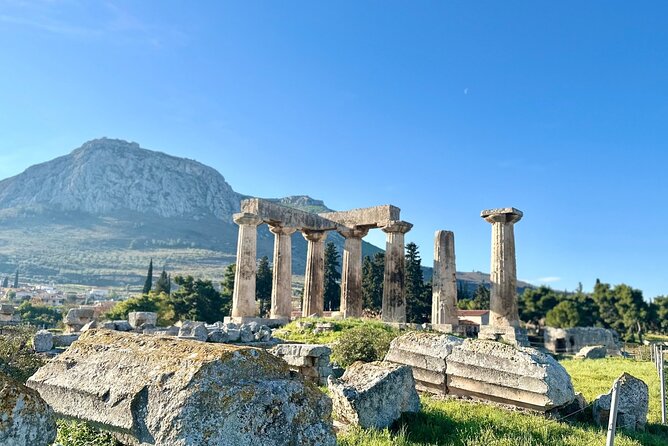 Full Day Biblical Ancient Corinth Canal Mycenae Epidauvro Nafplio - The Corinth Canal makes a sharp opening