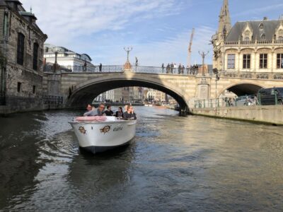 Ghent: 40-Minute Historical Boat Tour of City Center