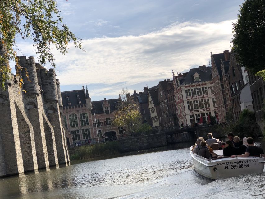 Ghent: 40-Minute Historical Boat Tour of City Center - Rabot and the ride back to Graslei