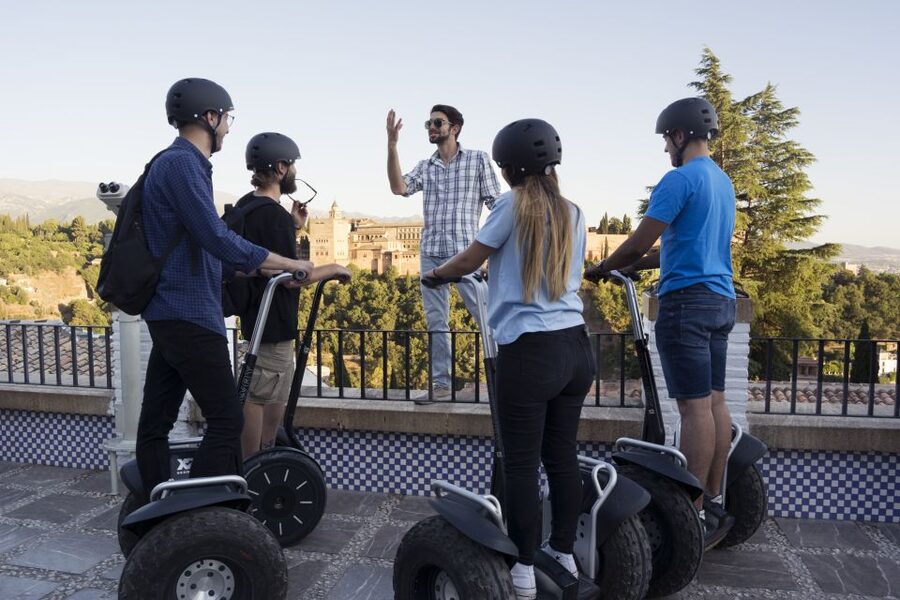 Granada: Historical City Center Guided Segway Tour - Plaza Nueva, the river route, and Paseo de los Tristes