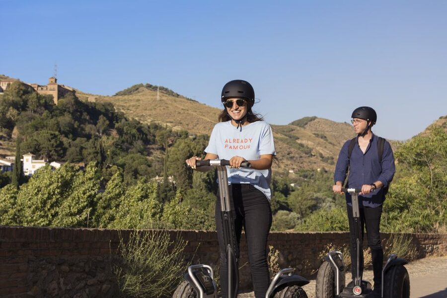 Granada: Historical City Center Guided Segway Tour - Learning the Segway before the route begins