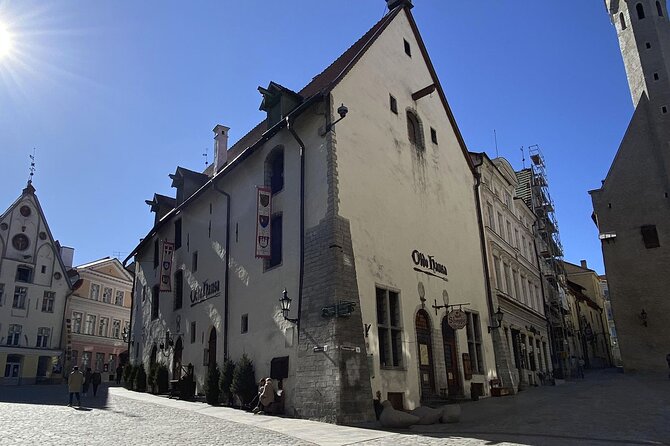 Guided Old Town Tallinn Historical Walking Tour - St. Mary’s Cathedral and two different views