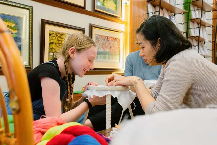Hanoi's Heritage: Embroidery Workshop in Ancient House - Entering Tân Mỹ at 16 Hang Trong Street
