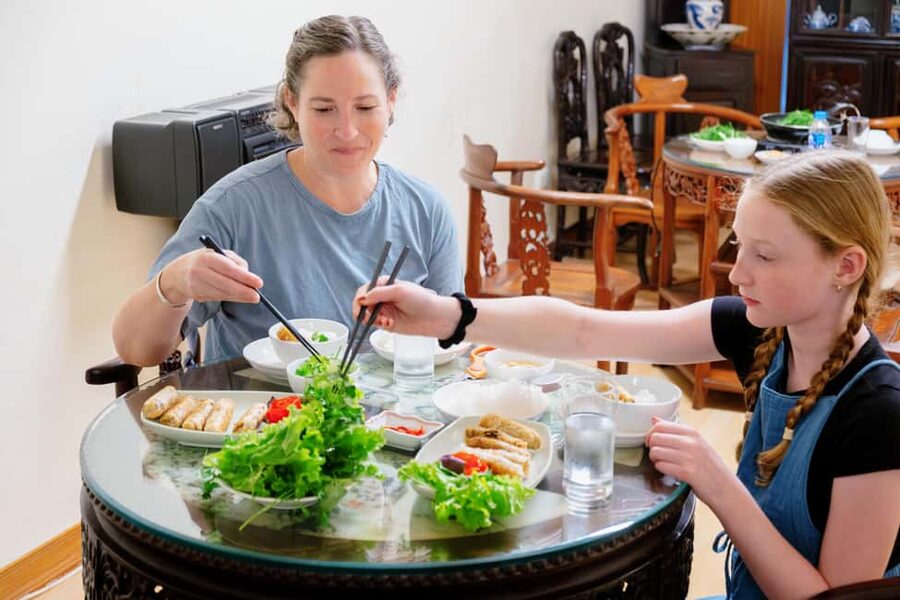 Hanoi's Heritage: Embroidery Workshop in Ancient House - Tea, sweets, and a gentler side of Hanoi