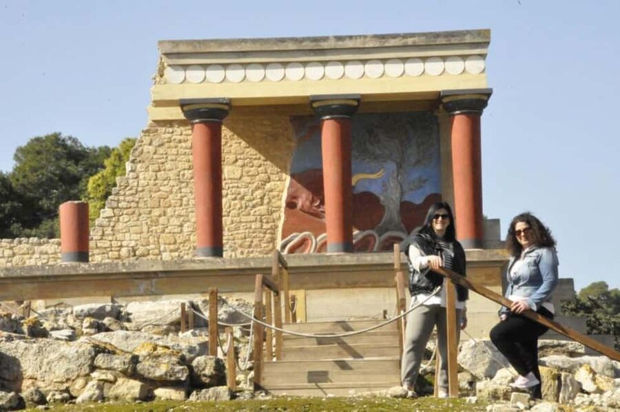 Heraklion: Zeus Cave & Knossos History, Villages & Olive Oil - Omalia Olive Press turns tasting into a lesson