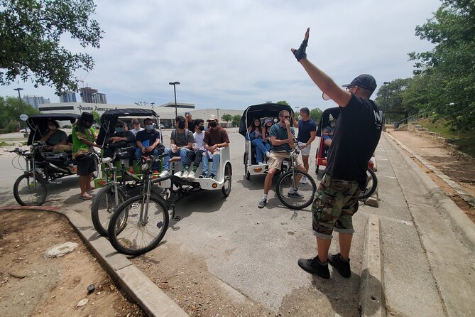 Historic Austin Private Pedicab Tour - Willie Nelson and Angelina Eberly