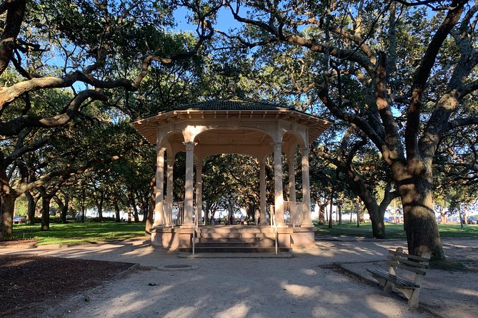 Historic Charleston Walking & Storytelling Tour - White Point Garden and the Charleston Harbor view