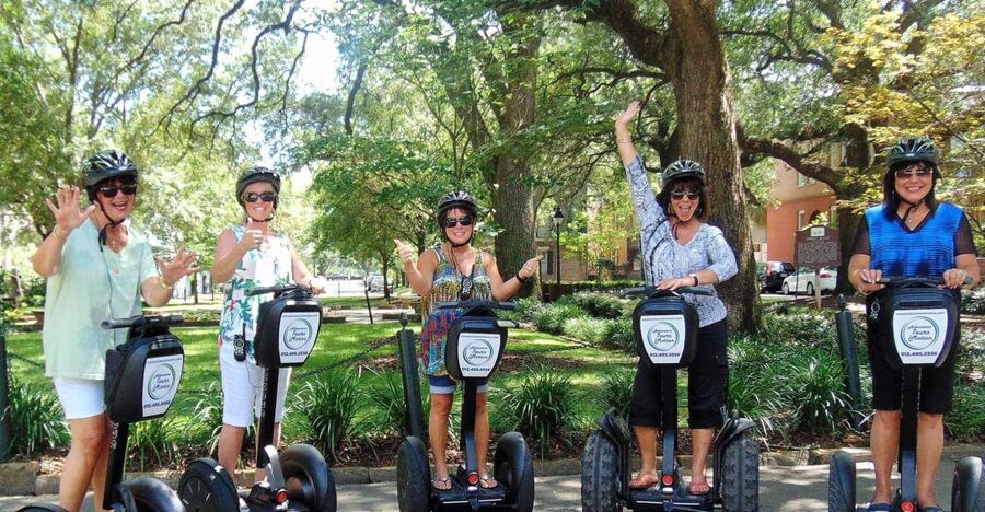 Historic Downtown Savannah: Guided Segway Tour - Savannah’s squares, oaks, and ironwork