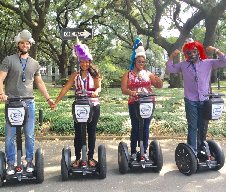Historic Downtown Savannah: Guided Segway Tour - Training at 502 E Broughton Street