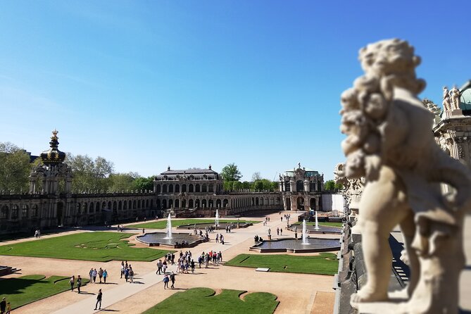 Historic Dresden Small-Group Walking Tour in English - Brühl’s Terrace opens Dresden toward the Elbe