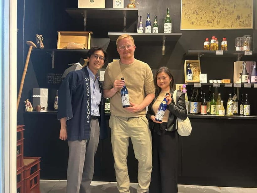 Historic Kanda Sake Tasting at Tokyo’s Oldest Shop (1596) - The shop return and local drinking advice