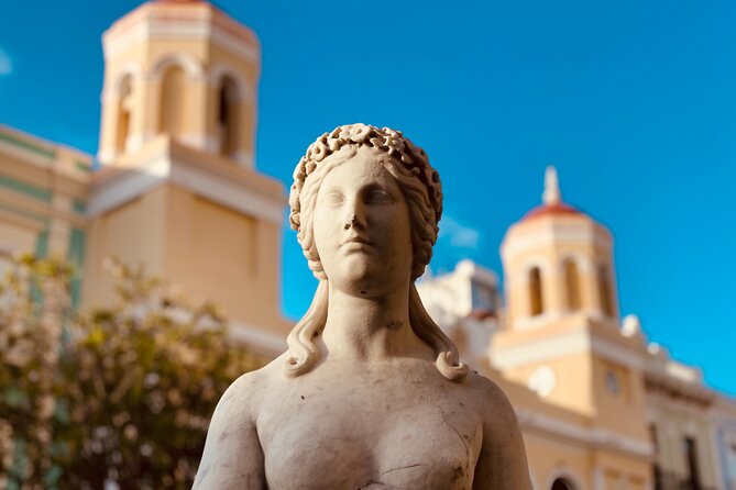 Historic Old San Juan Sunset Walking Tour - Plaza de Armas connects government and public life