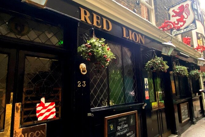 Historic Pub Walking Tour of London - Starting at Embankment Station at 1:30 pm