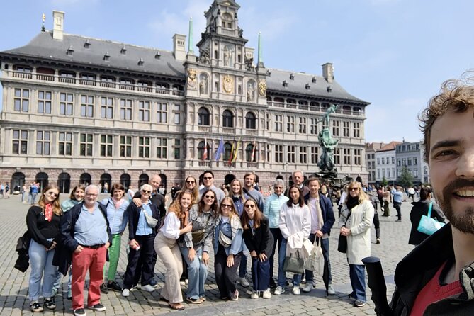Historical Walking Tour in Antwerp Old City - Vlaeykensgang, a narrow lane from the 16th century