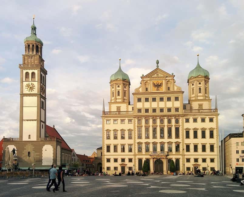 Historical Walking Tour of Augsburg / Historische Führung - Key points at a glance