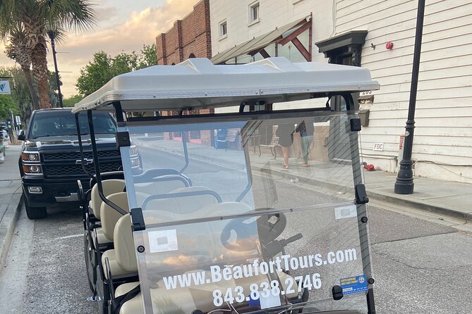 History and Movie Tour of Beaufort by Golf Cart - The chocolate-box connection