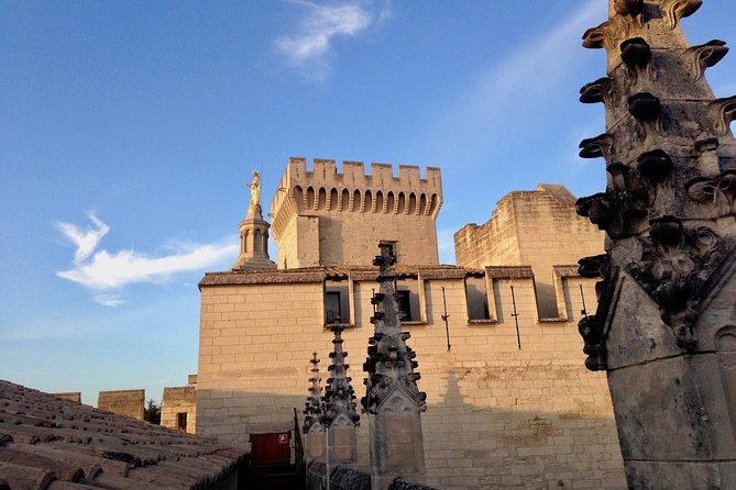 History and Van Gogh in Provence from AIX-EN-PROVENCE - Saint-Paul de Mausole and the view behind The Starry Night