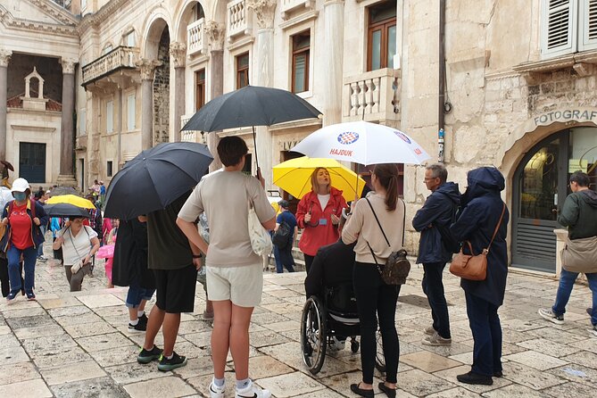 History & Cultural Walking Tour of Split and Diocletian's Palace - Passing the Split Synagogue
