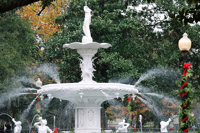 History of Savannah Walking Tour - Starting beneath the trees at Chippewa Square