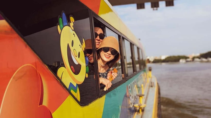 Ho Chi Minh City Tour with Colonial Heritage and Chinatown - Saigon River Waterbus Views From Bach Dang Harbor