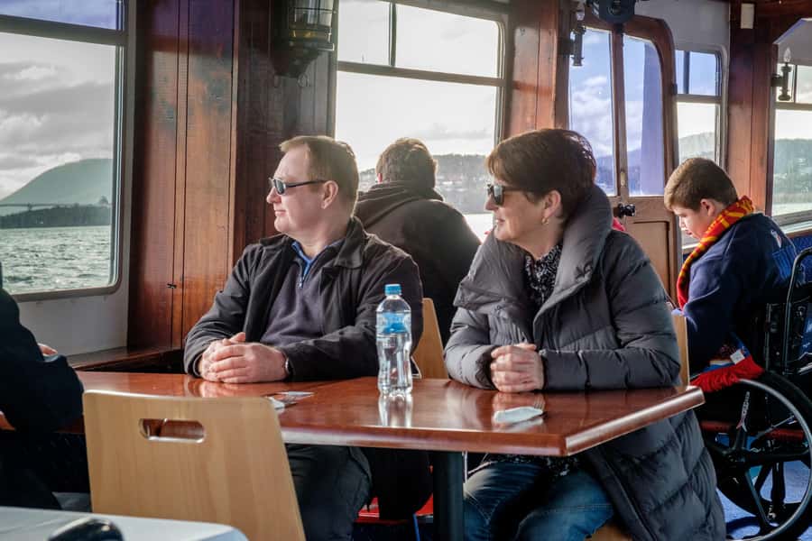 Hobart: Historic Lunch Cruise - Boat layout, comfort, and accessibility