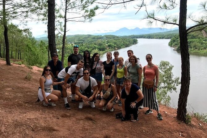 Hue Half-Day Motorbike Tour - Authentic Countryside of Vietnam, History, Culture - Incense, conical hats, and green tea in Huong Thuy