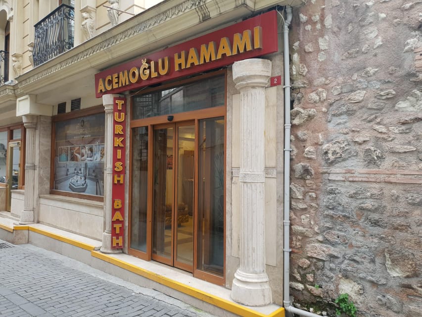 Istanbul: Acemoglu Historical Hammam Entry Ticket - Key points before you book