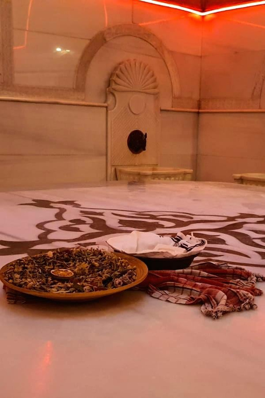 Istanbul: Acemoglu Historical Turkish Bath w/Private Options - The bathing ritual: clay, kese, and foam