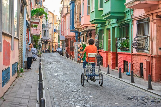 Istanbul City Walk: Colors, Culture & History Fener Balat Tour - Colorful stairs and the art nouveau photo stop