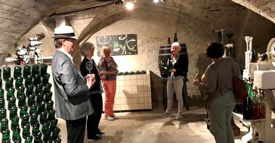 Koblenz: Historical Sparkling Wine Museum Guided Tour - Entering Koblenz’s former Deinhard cellar