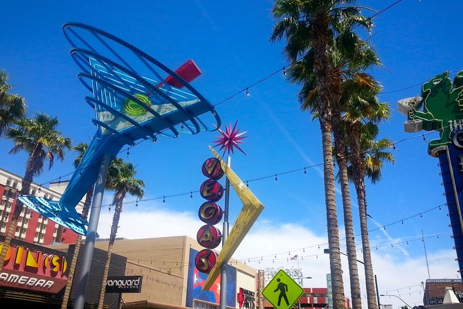 Las Vegas Downtown & Fremont Street - Guided Walking Tour - Starting beneath the Plaza Hotel