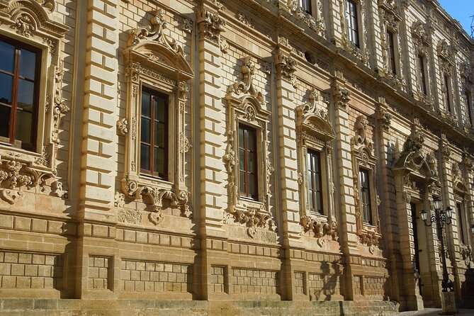Lecce History and Street Food Tasting Small Group Tour - Piazza del Duomo, a square behind closed doors