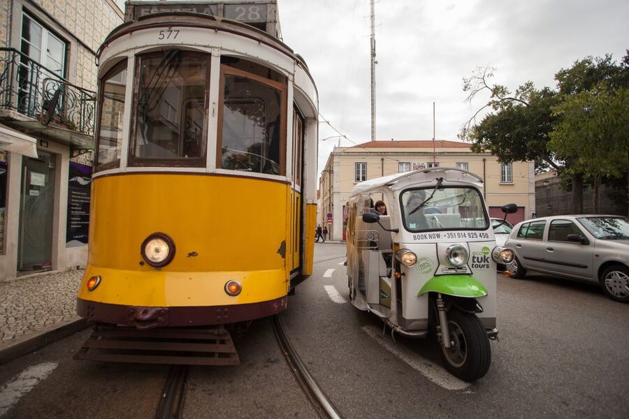 Lisbon: Guided Tuk-Tuk Tour Along the Historic Tram Line 28 - Starting at Avenida da Liberdade and moving into Chiado