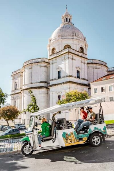 Lisbon on a Tuk Tuk Tour: History & Viewpoints