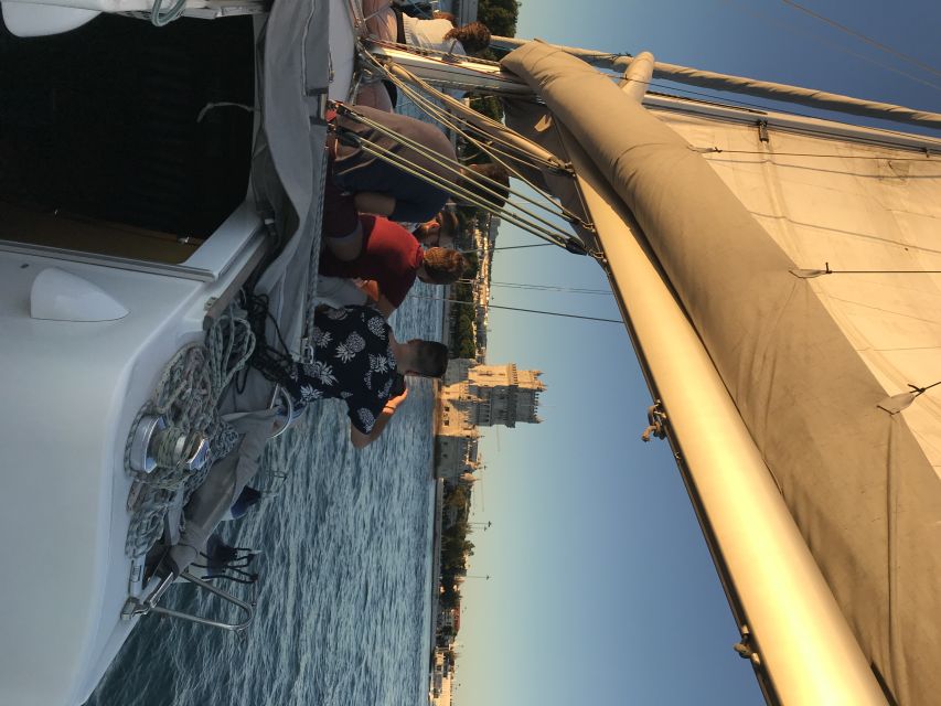 Lisbon Sunset Sailing – Small Group (max 10) Wine & History - Why Lisbon’s Tagus River matters