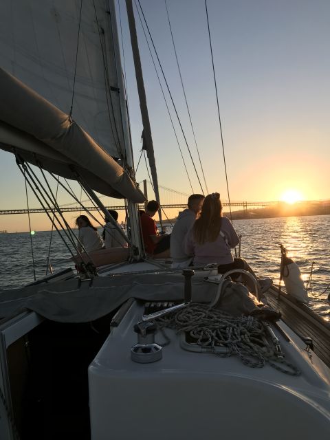 Lisbon Sunset Sailing – Small Group (max 10) Wine & History - Belém Tower and Portugal’s seafaring past