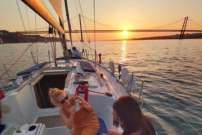 Lisbon Sunset Sailing with Portuguese Wine and History - Boarding at Doca de Santo Amaro