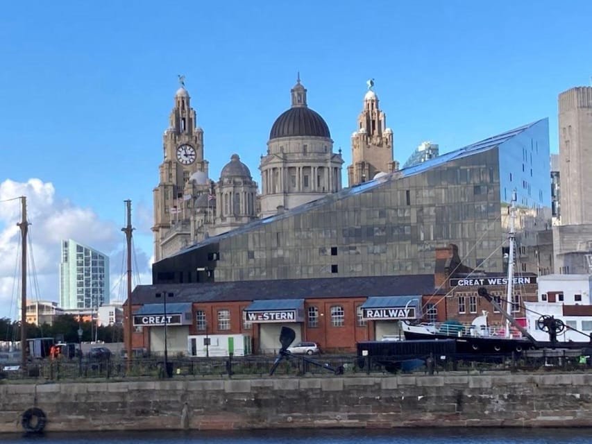 Liverpool: Heritage, History & Culture Guided Walking Tour - The Three Graces and the waterfront skyline
