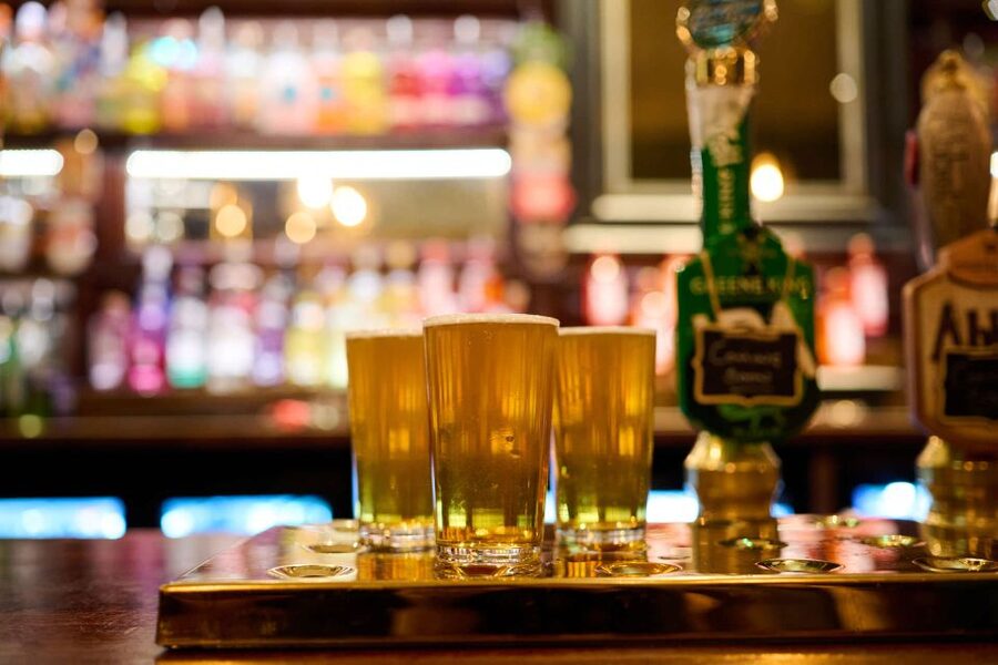 London: Historic Pubs, British Ales & Classic Dishes - Charles Dickens and devilled whitebait at Ye Olde Cheshire Cheese