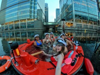 Hot Tub Boat Guided Historical Docklands Cruise