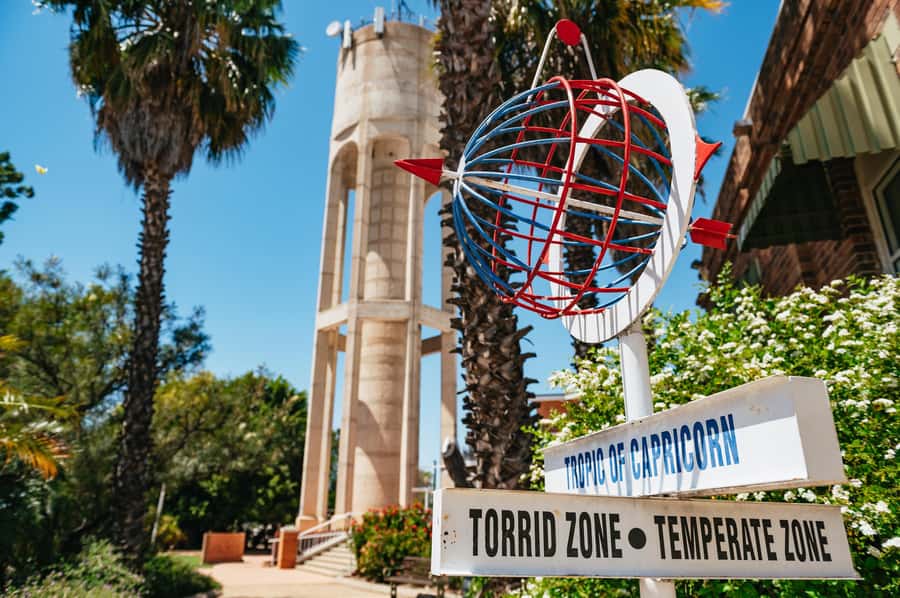 Longreach History and Town Tour - Starting at Qantas Park by the red chair