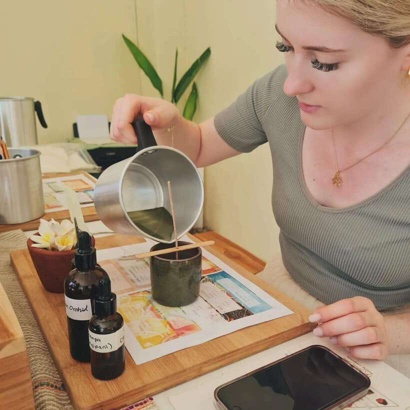 Luang Prabang: Craft Your Own Aroma Candle in Heritage Home - Lao Tea While the Candle Sets