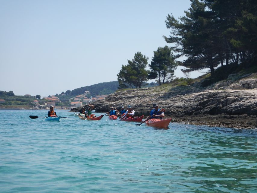 Lumbarda: Half-Day Kayaking and History with Wine delight - GRK wine, KLAŠUN pastries, and homemade sage juice