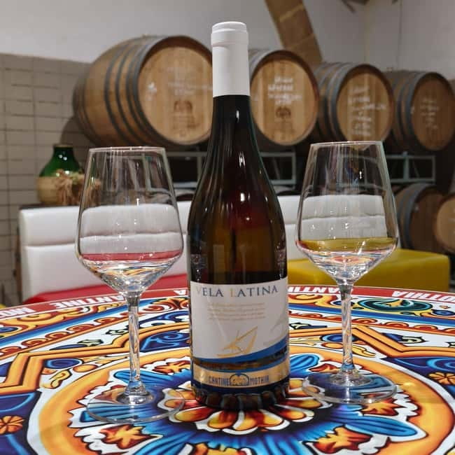 Marsala: Historic winery tour with wine tasting - Seeing steel tanks, oak barrels, and the working winery