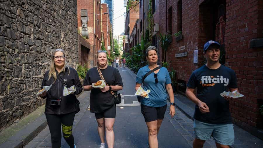 Melbourne: History and Donuts Walking Tour - Hardware Lane and the first serious sugar stop